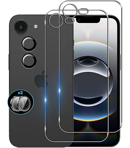 GIOPUEY Pellicola Fotocamera Compatibile con iPhone 16e, [3