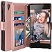 Produktbild Xperia XA1 Hülle, LK Luxus PU Leder Brieftasche Flip Case Cover Schütz Hülle Abdeckung Ledertasche für Sony Xperia XA1 (Rose Gold)