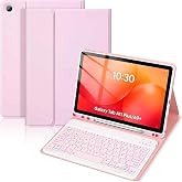 Keyboard Case for Samsung Galaxy Tab A11 Plus/A9+ 11" 2025/2023 | Spanish &Ntilde; Bluetooth Keyboard Detachable Magnetic Ultra-thin