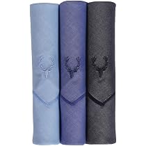 Allen Solly Men's Cotton Rich Handkerchiefs – Pack Of 3 In Beige & Grey | Classic Style For Every Occasion - View #10