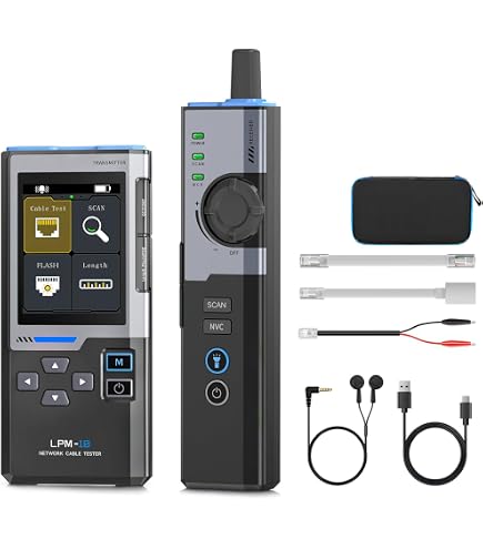 IDEAL Networks R156006 Netzwerkprüfgerät – Kabeltester Mit Touchscreen Von Trend Networks