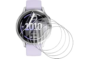 AOKUMA Osłona ekranu dla Gamin Venu 4 41 mm, [5 sztuk] elastyczna folia ochronna z TPU kompatybilna z Gamin Venu 4 41 mm, HD, przezroczysta, odporna na zarysowania, łatwa instalacja