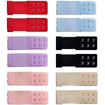 12 Stück BH Verlängerung – Weiche Extender Mit 2,3,4 Haken Für Mehr Komfort