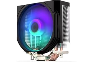 ‎ENDORFY ENDORFY Spartan 5 MAX ARGB, cpu kühler mit lüfter 120 mm, Kompakte Bauweise, Helle ARGB-LED-Beleuchtung, am4 kühler, am5 cpu kühler, AM5, AM4, LGA1700, LGA1200, LGA1150, EY3A004