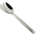 Fortessa Doria 18/10 Stainless Steel Flatware Serving Spoon, 9-Inch