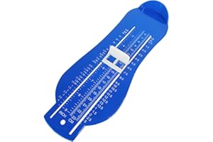 Clyndora Foot Measuring Device – Accurate Foot Size Gauge for UK Shoe Fitting – Easy-to-Use, Lightweight & Durable Shoe Size Ruler for Growing Feet