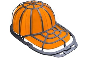 CNZON Hat Washer Cage Hat Washer Hat Cleaner for Flat & Curved Hats, Baseball Caps,Cap Washing or Dishwasher Protector Holder Fit for Adults and Kids Hats