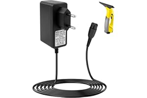COALWOP Chargeur pour Karcher Lave Vitre Chargeur Compatible pour Karcher Nettoyeur de Vitres WV2 WV 2 Plus WV1 WV50 WV60 WV70 WV75 WV5 WV 5 Premium KV4 WV Classic Easy Plus