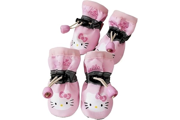 JAAIP Dog Shoes - Dog Shoes for Small Dogs Shih tzu Waterproof Small Dogs pet Boots paw Protector for All Seasons (Style 5)