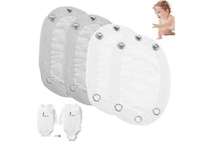 XURJUMI 4 Pezzi Bambino Body Extender Tutina Child Body Extender Romper Extender Baby Super Utility Pannolino Prolunga Body Neonato