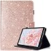 Produktbild Billionn Samsung Galaxy Tab E 9.6 Hülle mit kostenlosem Pen, Glitzer Bling Premium PU Leder, Stoßfest Ständer Smart Cover für Samsung Galaxy Tab E 9.6-Inch SM - T560/SM- T561, Roségold