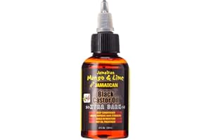 Jamaican Mango & Lime Jamaïcaine de mangue et lime noire huile de ricin, de noix de coco, 2oz-