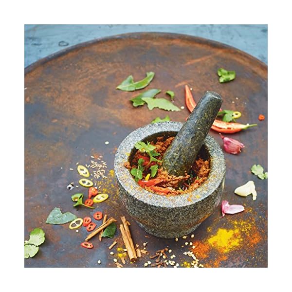 Jamie Oliver Granite Pestle and Mortar, 14 cm Indian Cook Shop