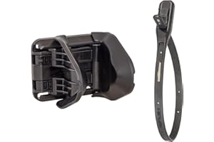 Hiplok JAW+ Wall Bike Rack with Z LOK - Black. Compact 20-75mm Wide, Fits 20-70mm Tyres. Fixings Inc. Wall Mounted Bicycle Racks for Walls