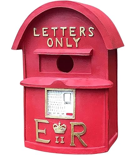 Easylife Post Box Bird House, Garden Nesting Box for Small