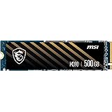 MSI SPATIUM M390 NVME M.2 500GB internal solid state drive PCI Express 3D NAND