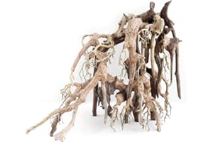 Amtra - Oriental Wind 1 Bois, Fait Main, pour Aquarium, 22 x 13 x 18 cm