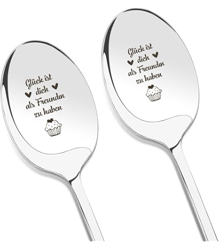 Cucchiaio Personalizzato Per Zia – Inciso In Acciaio Inox 'Fortuna Ad Averti Come Zia', Regalo Compleanno - 3