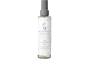 WildWash Smell Fresh Conditioning Spray 150ml - Spearmint and Rosemary Freshen and Condition to Combat Odour - Natural, Sulphate and Paraben-Free for Sensitive Skin
