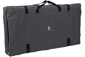 Bo-Camp Borsa Portaoggetti con Cerniera per 2 Sedie Nero