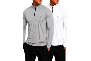 Mack Jonney Men’s Polyester Gym T-Shirt | Full Sleeve | High Neck Half Zip | Regular Fit-mj-1-(Pack of 2)