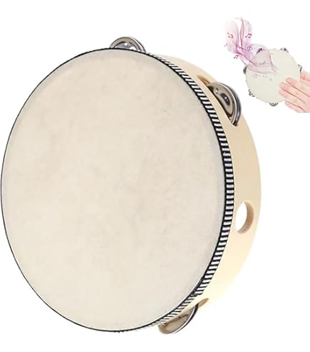 Tamburello LP Latin Percussion 10'' - Legno Accordabile - Doppia Fila - Con Chiave - Foto 12