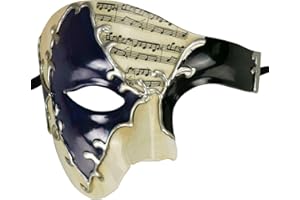 Thmyo Das Phantom der Venezianischen Karnevals-Maskerade-Maske des Vintagen Entwurfs-halber Gesichts-Männer