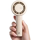 Aecooly Taşınabilir el tipi CloudFlow-fan, &ccedil;ift hava kanalı, 16 Saat Maks. s&uuml;re, 5 hız seviyesi, USB şarj edilebilir mini kiş