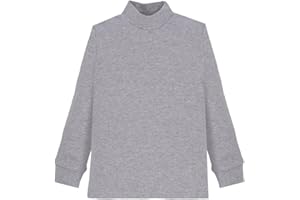 Ellepi Lupetto Bambino e Bambina Manica Lunga in Caldo Cotone Interlock, Confezione da 1 Pezzo, Comfort e Protezione per Le Giornate Fredde, qualità