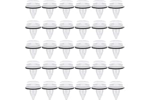 MNIXY 30 Stück Innenverkleidung Türverkleidung Befestigung Clips Klammern Stoßstangen Zierleisten Befestigungclips für 3er E36, E46, E90, E91, E92