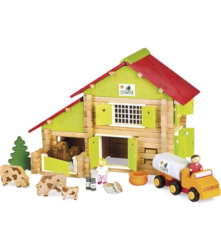 Granja Juguete Granja De Juguete DeAO - Con Animales, Tractor Y Valla, +3 Años La Granja De Zenon