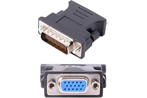JSER CY Adattatore di estensione LGA RGB DMS-59pin maschio a 15 pin VGA RGB per scheda grafica per PC