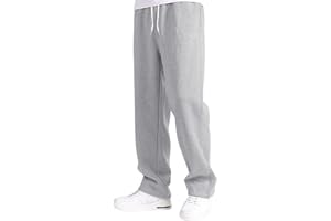 ECUNGWUA Baggy Jogginghose Jungs Kinder Sweatpants Weites Bein Trainingshose Lang Hosen Elastische Taille Sporthose Freizeithose mit Taschen