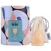 irie Adet Kabı Regl Kabı Menstr&uuml;el Kap Menstrual Cup Alman Medikal Silikon (Nude, Small)