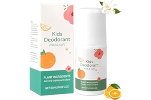 PENCHUAN Deo Kinder, Natürliches Deodorant,Roll-on-Deodorant für Kinder und Jugendliche,Hypoallergenes Deodorant, Haut Schützen,Trockene Haut Verhindern, Frischer und Angenehmer Natürlicher Duft