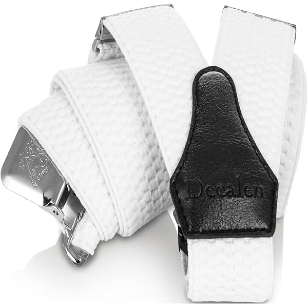 TBSCWYF Bretelle Uomo E Donna Vintage - Forma A X Con 4 Clip - Larghe 5 Cm Regolabili - Taglia Unica - 2