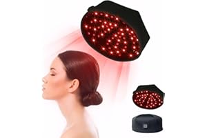 ZERTYLRE Rotes Licht Therapie Cap für Haarwachstum, Infrarot-Licht Haarwachstum Gerät, 120 LEDs, 660nm 850nm Wellenlängen für Männer und Frauen, Einheitsgröße, verkabelt
