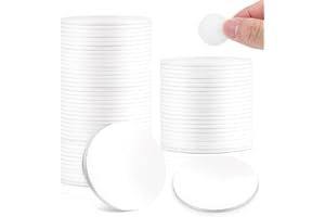 Oruola 40 Pcs NFC Tags,NFC Stickers,White Round NFC Card with Adhesive Back,Programmable NFC Tag, Compatible with All NFC-Enabled Phones and Devices (2.5CM)