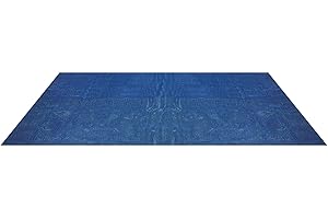 Miganeo Premium Solarplane 549x274 cm rechteckig | schwarz/blau | Solarfolie für Pool | Poolheizung