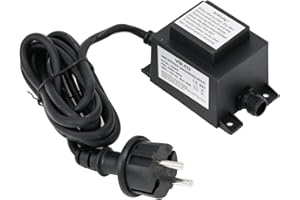VBLED TDC 30 W Fuente de alimentación/transformador/transformador AC/AC al agua IP67 para exterior/piscina de entrada 230 V salida 12 V IP44 1,9 m de cable de conexión para luz/foco para jardín Title