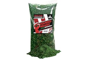 Fjuka Squeez-Ready Green Groundbait 500g | Ready-prepped | Carp, F1s, tench, bream, roach etc