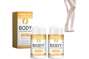 Fengyang® 2Pcs Coscia Crema per Sfregamento, Anti-Chafe Stick, Crema Antisfregamento Cosce, Antisfregamento Cosce Stick, Crema Anti Sfregamento Cosce, Crema Antisfregamento, Gel Antisfregamento Cosce