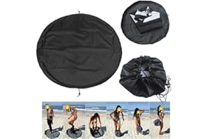 fllyingu Neopreno Estera Cambio Cambio Neopreno Cambiador y Bolsa,Impermeables Ideal para Deportes acuáticos natación y al Aire Libre