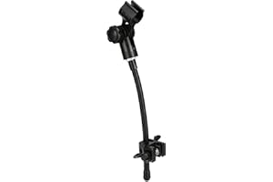 Audix D Clamp Swan Neck Microphone Fixture with Screw-Adjustable Clamping Equipment