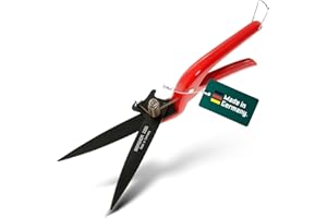 Berger Rasenkantenschere 2200 mit antihaftbeschichteten Klingen, für Linkshänder geeignet