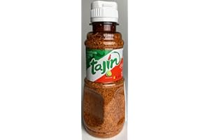 ‎SUPERKOST Tajin Fruit and Snack Seasoning Chili Gewürz aus Chiliflocken mit Meersalz und Limettensaft 5.0 oz 142g