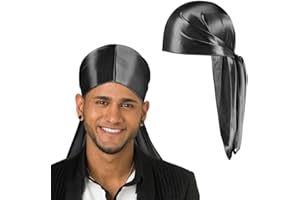 Aomig Pañuelos Cabeza Mujer, Pañuelo Pirata con Diseño Único Estampado, Bandana Hombre de Moda y Deporte, Pañuelos de Colores Unisex para Cuello, Cabeza, Muñeca, Adultos y Niños, 54 X 54 cm