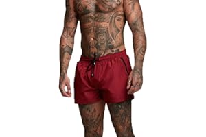 Kfnire Bañadores de natación, Pantalones Cortos de los Hombres de Secado rápido Playa Surf Corriendo Pantalones Cortos de natación Boxeadores Ligero Shorts