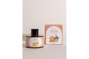 SenseFlow Aceite Esencial para Difusor 30ml, Aceites Aromáticos 100% Puros, Aceite de Aromaterapia de Primera Calidad, Fragancias para el Aire, Relajación - Naranja de Capri