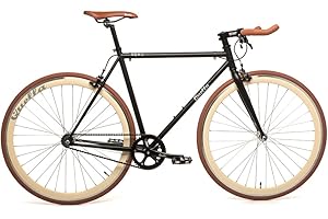 Quella Nero Cappuccino Fixie Fixed Gear Single Speed Commuter Bicycle